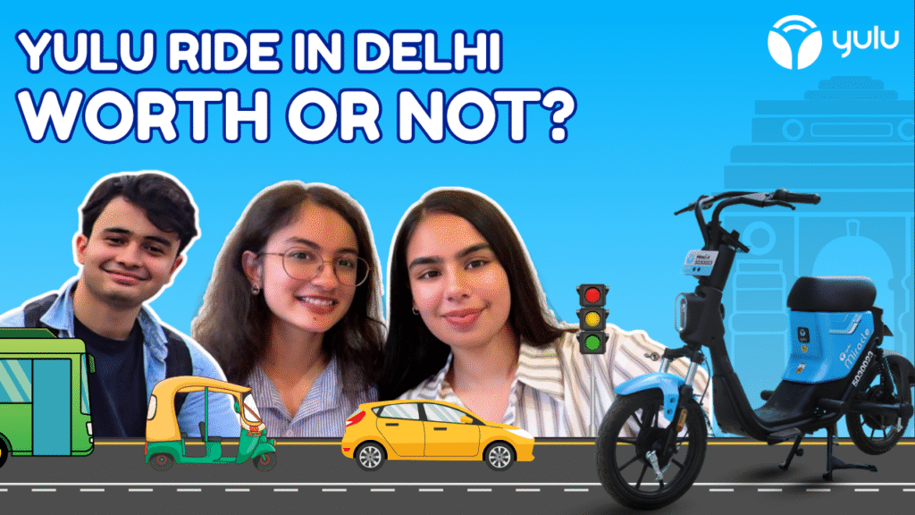 social media marketing blog image stating yulu bikes